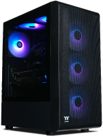 BTOパソコン ケース Thermaltake S200 TG ARGB Plus ブラック